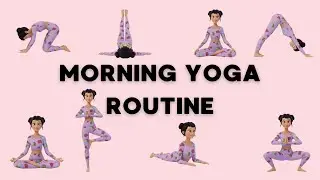 Wake Up Happy! ☀️ 5 Minute Morning Yoga for Kids