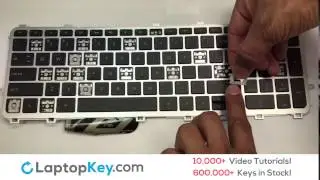 Single Laptop Keyboard Keys Repair Guide | HP Envy 17