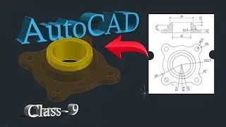 AutoCAD classes for beginners Class 9