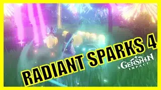 Day 4: Radiant Sparks (Whirling Petals) - Genshin Impact