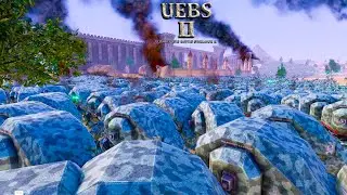 14600 Tables VS 16700 Mech Walkers - Ultimate Epic Battle Simulator UEBS 2