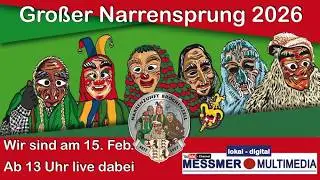 &Uuml;bertragung Gro&szlig;er Narrensprung Brochenzell