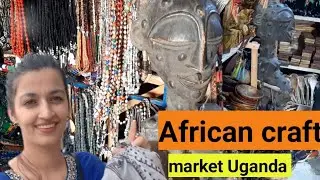 East African craft market tour. African art !!INDIAN family in Africa!! Travel Africa.
