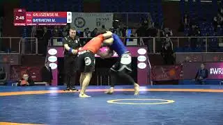 Qual. Men's GP No-Gi - 84 kg: M. KALUSZEWSKI (POL) v. M. BAYRAKTAR (FRA)