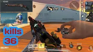 call of duty mobile multiplayer gameplay in hijacked kills36 call of duty