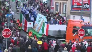 1. Rosenmontagsumzug 2012 in Neunkirchen Saar Teil1
