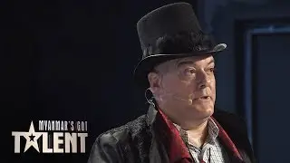 Angelo Erasmus Stagnaro: Auditions | Myanmar's Got Talent 2019