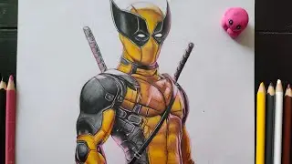 Como dibujar a WOLVERINEPOOL ✍🏼