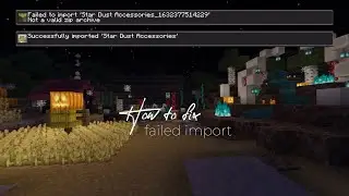 how to fix mcpe 1.17 failed to import (ios)