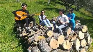 Ait menguellet - Telt yyam, Le mandol: Houcine Hadjam, La percussion: Son fr&egrave;re Abdou Le 12/04/2019