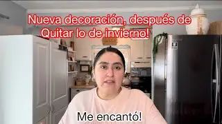 Quite mi decoración de invierno/nueva decoración en mi hogar/nunca había decorado así 