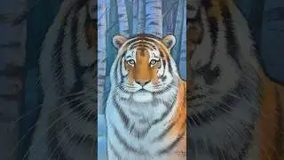 Drawing a Tiger #pastel  #pasteldrawing #animaldrawing #tigerdrawing #tiger #animalart #tigerart