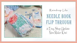 Игольница, журнал по тканям и обновление магазина Etsy