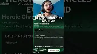HEROIC CHRONICLES EVO IS MID #eafc #eafc24 #eafc24ultimateteam