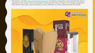 Vape Cartridge Packaging