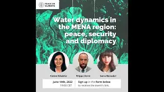 Conference: Water dynamics in the MENA region. Peace, security and diplomacy.