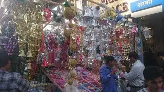 Special Christmas Decorations Market Lohar Chawl Mumbai
