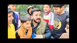 Rajabbutt nay gareeb bacho ky sath nasta kia |  rajabbutt nay zarak ka challenge accept kr leya  