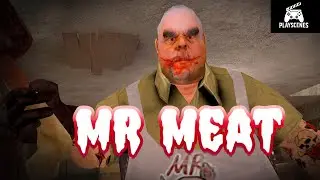 Saving the Trapped Girl in Mr. Meat Horror Game