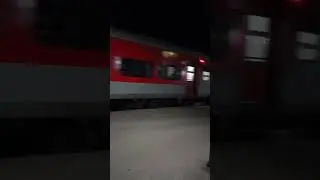 Special Train with Blue & Red Coaches #train #travel #vandebharatexpress #railway #railways #india