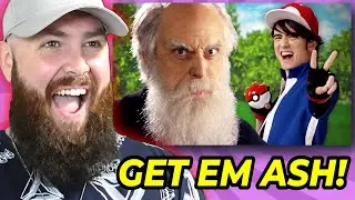 DOWN WITH DARWIN! Ash Ketchum vs Charles Darwin | ERB | Brandon Faul Reacts