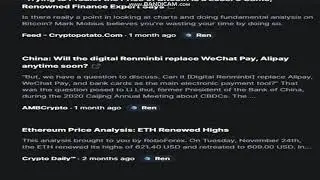 Latest  Ren   (REN)   News Today - Last Week Crypto -crypto news-   cryptocurrency news