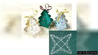 Christmas Candy Box Metal Cut Dies Stencils for Scrapbooking Photo Album Decorative Embossing DIY Pa
