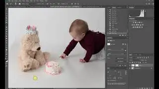 Cake Smash Speed Edit PS Composite