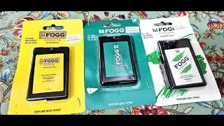 Fogg Pocket Perfumes (Embellish/Warm Silk/Imperial)