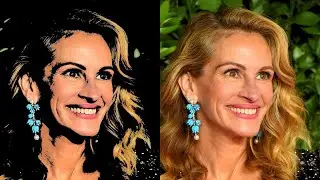 Julia Roberts Pixel Bloom Time Lapse