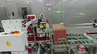 Automatic H-Type Carton Corner Sealing Machine