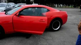 Base 2010 Camaro 304 HP V-6 engine revving