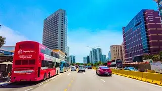 [4K] The Great Singapore Drive | Marine Parade to Downtown Driving Tour