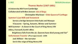 B062 THOMAS NASHE