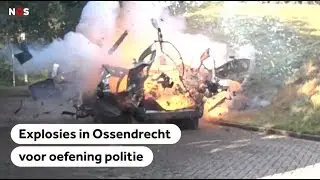 OSSENDRECHT: Oefeningen voor experts met explosies