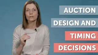 Optimizing Auction Design: Timing Decisions in the Case of Insufficient Data