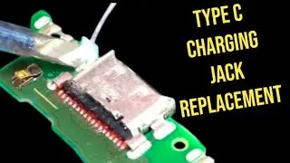 type c charging connector replacement | charging dock repair | how to change type c charging dock