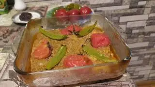 A meat dish in the oven that everyone will love to eat during breaking of a fast in Ramadan.