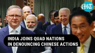 India gets QUAD backing in war against Pak-sponsored terrorism; China denounced for 'coercion'