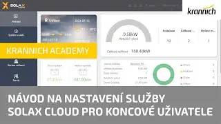 N&Aacute;VOD NA NASTAVEN&Iacute; SLUŽBY SOLAX CLOUD