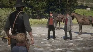 Pinkerton&rsquo;s Confront Arthur - RDR2