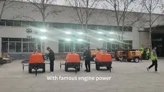 Mobile light tower