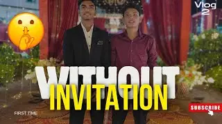 🥰/ Without Invitation Going To Stranger's Wedding👩‍❤️‍👩 With My Brother/😎💥 vlog 1