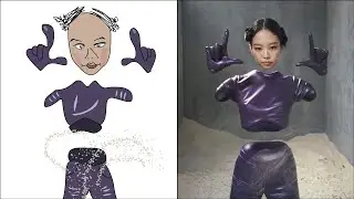 JENNIE, Doechii - ExtraL | Pop Drawing Meme #393