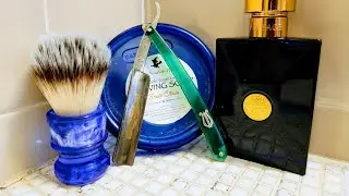 Does it shave? Edge test take 2! Filarmonica12 ~ Versace Dylan Blue Aftershave ~ The Swedish Witch 