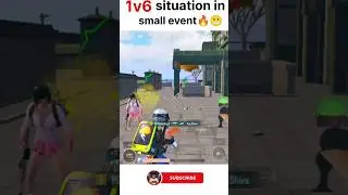 1v6 SITUATION IN SMALL EVENT 🔥😬 |POP GAMING| #bgmi #pubgmobile