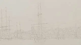 Charles Barry, Panorama of the Bay of Smyrna, 1818