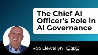 Chief AI Officer's Role in AI Governance & Strategic Leadership