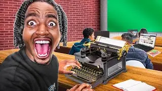 MACHINE A ECRIRE en FAC PRANK