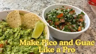 How to Make Pico de Gallo & Guacamole | Easy Cutting Tips for Fresh Ingredient #cookingvideo 